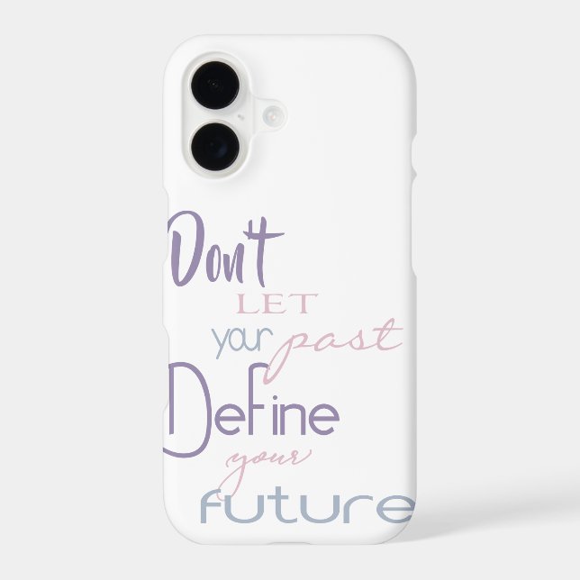 Inspirational Quote - Define Your Future (Back)