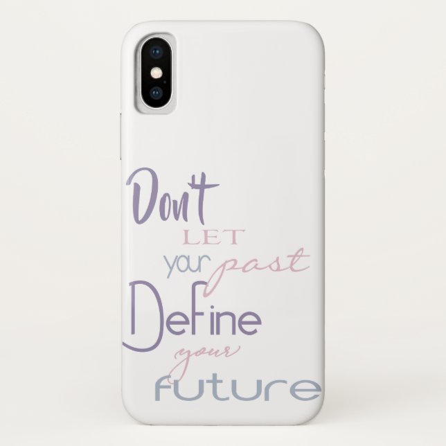 Inspirational Quote - Define Your Future Case-Mate iPhone Case (Back)