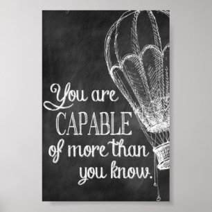 inspirational quote for a daily reminder poster