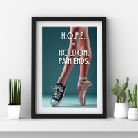 Inspirational quote for Hope Dancer