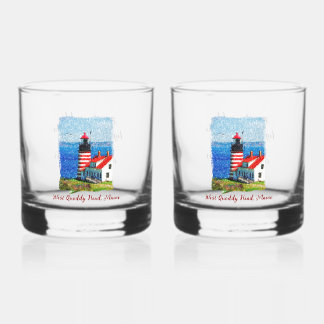 Inspirational quote friendship | Lighthouse Whiskey Glass