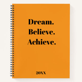 Inspirational Quote Journal & Planner Design