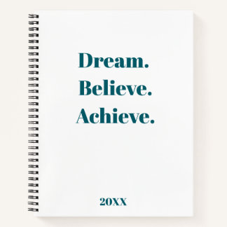 Inspirational Quote Journal & Planner Design