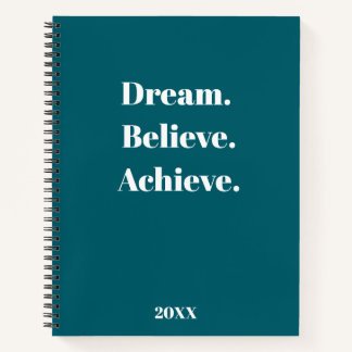 Inspirational Quote Journal & Planner Design