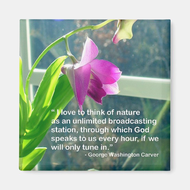 Inspirational Quote Magnet (Front)