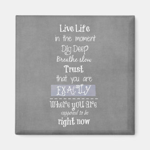 Inspirational Quote Magnet