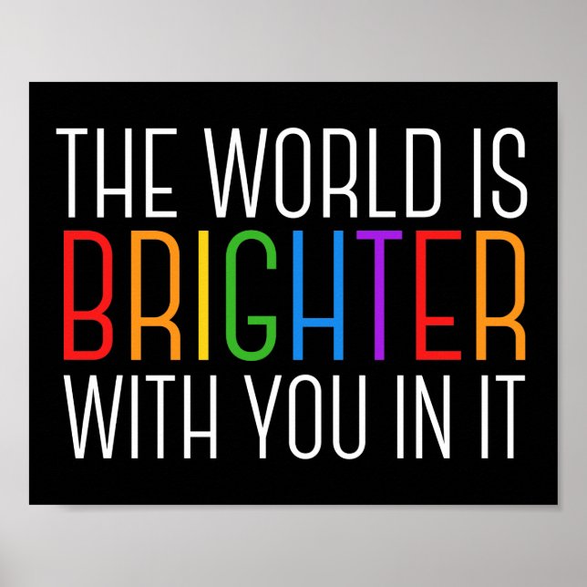 Inspirational Quote Mental Health Encouragement Poster (Front)