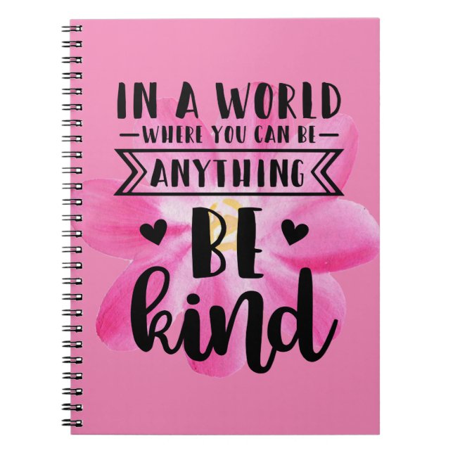 Inspirational Quote Notebook (Front)