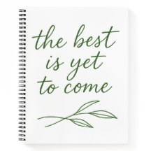 Inspirational Quote Notebook