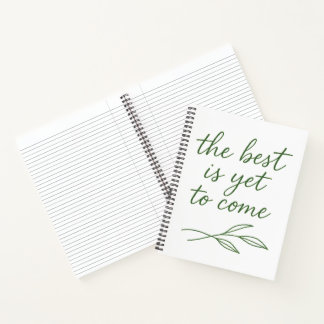 Inspirational Quote Notebook