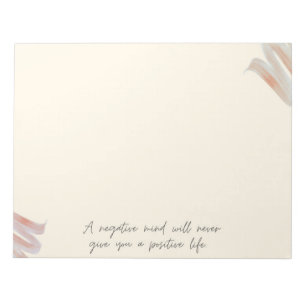 Inspirational Quote Notepad