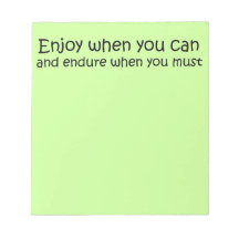 Inspirational quote notepad gift memo pad gifts
