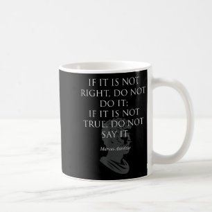Inspirational Quote Of Philosopher Marcus Aurelius Coffee Mug