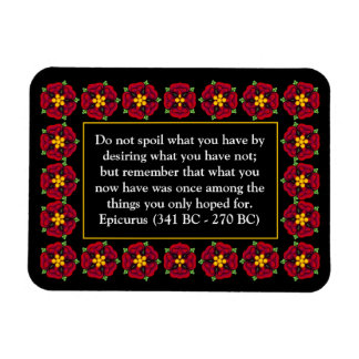 Inspirational Quote On Disire Magnet