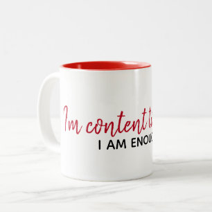 Inspirational Quote On White Mug