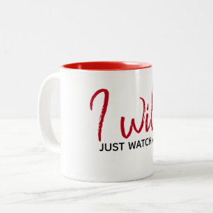 Inspirational Quote On White Two-Tone Coffee Mug