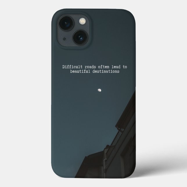 Inspirational Quote Phone Case (Back)