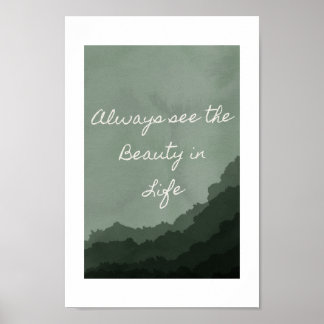 Inspirational Quote Poster