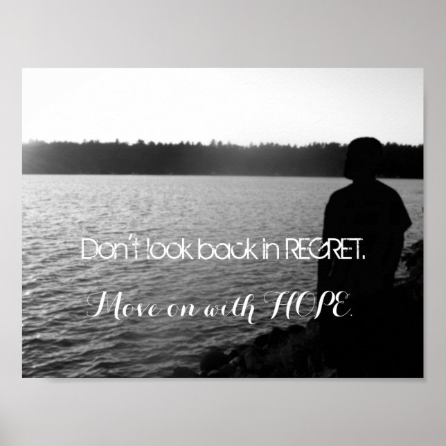 Inspirational Quote Poster (Front)