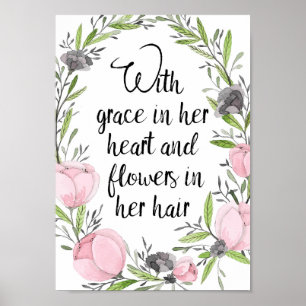 Inspirational quote poster