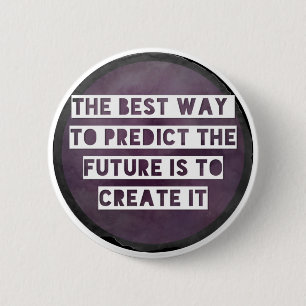 Inspirational Quote Round Button