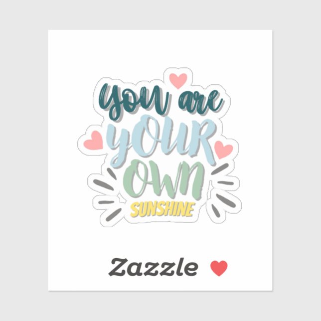 Inspirational Quote Sticker  (Sheet)