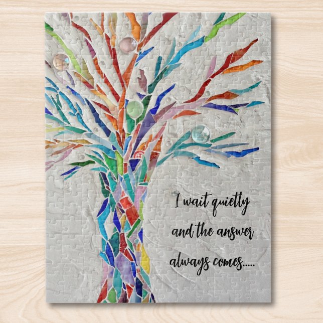 Inspirational Quote Tree Jigsaw Puzzle (Creator Uploaded)
