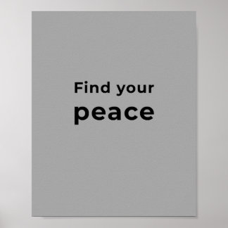 Inspirational quote wall art