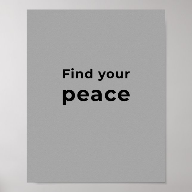 Inspirational quote wall art  (Front)