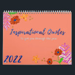 Inspirational Quotes 2022 Glitter Calendar<br><div class="desc">Celebrate life with a sparkle!</div>