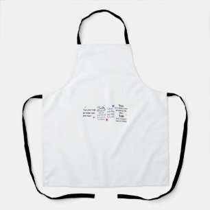 Inspirational Quotes about Faith and Hope Apron