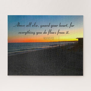 Inspirational quotes Bible Verse Christian  Jigsaw Jigsaw Puzzle