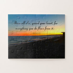 Inspirational quotes Bible Verse Christian  Jigsaw Puzzle