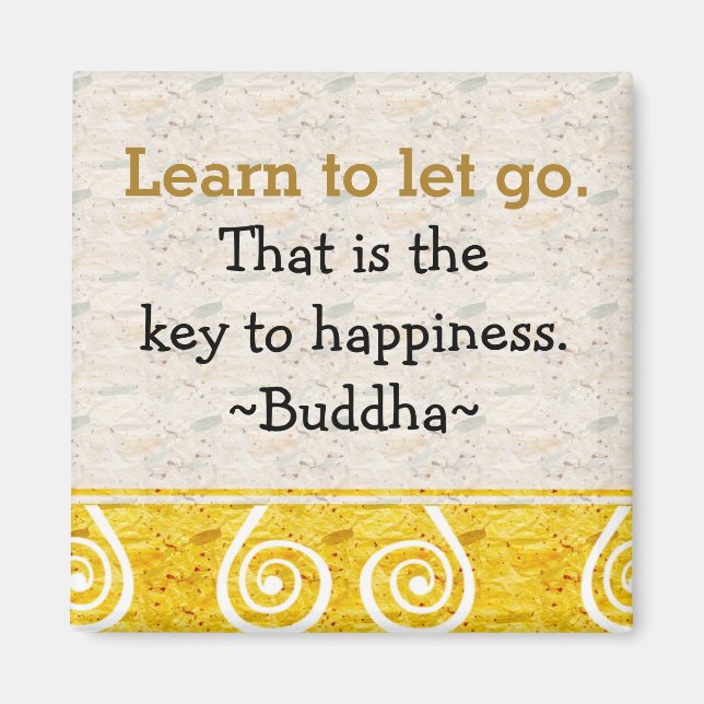 Inspirational Quotes Buddha|Happiness Magnet (Front)