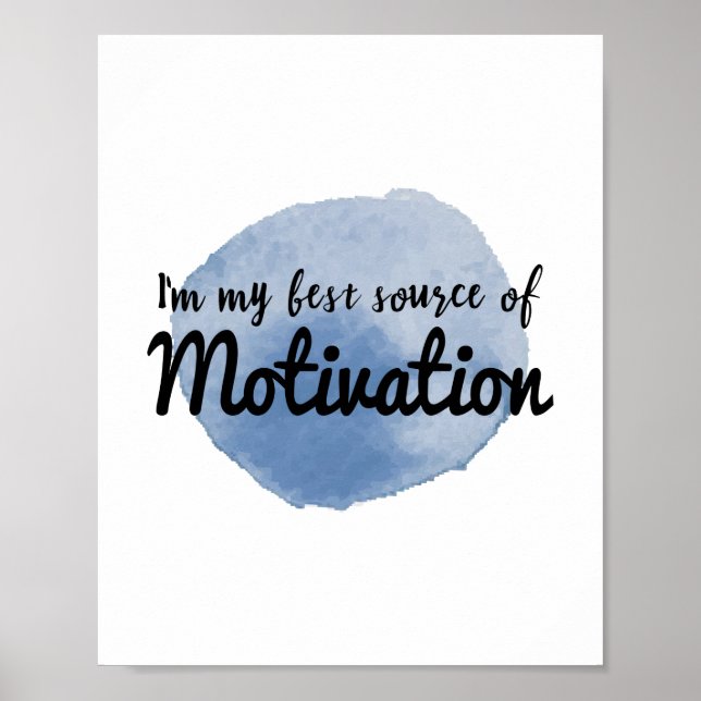 Inspirational quotes for hard workers poster (Front)