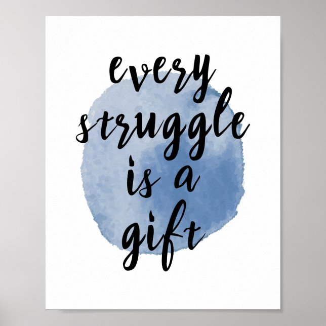 Inspirational quotes for self love poster (Front)