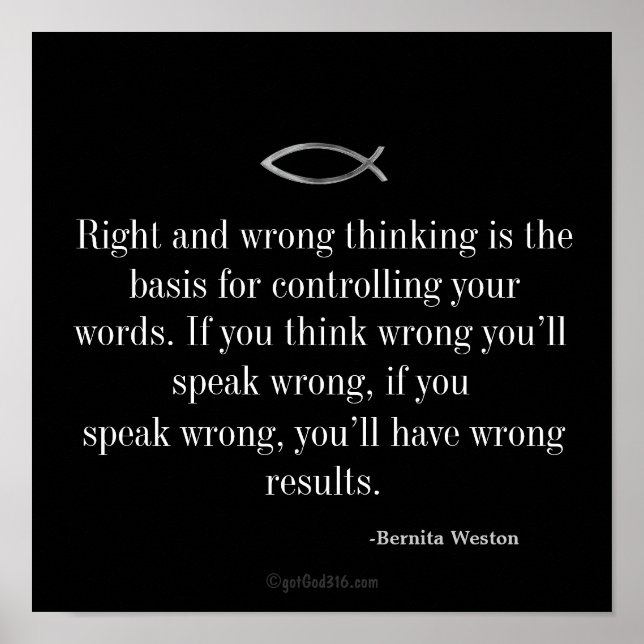 Inspirational Quotes Keys for Discipline Poster (Front)