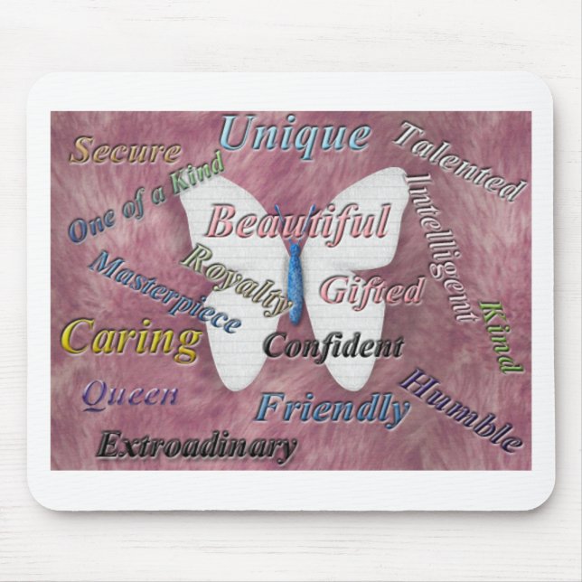 Inspirational Quotes Mouse Mat (Front)