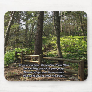Inspirational quotes mouse mat