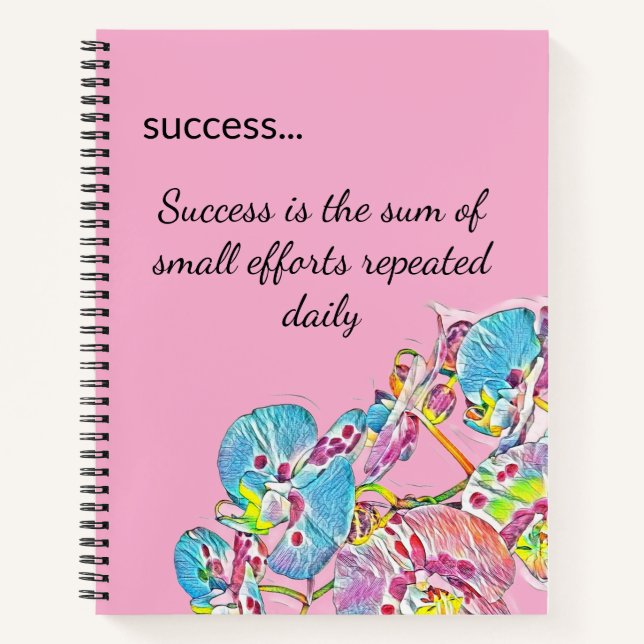 Inspirational Quotes Notebook (Front)