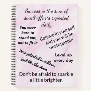 Inspirational Quotes Notebook