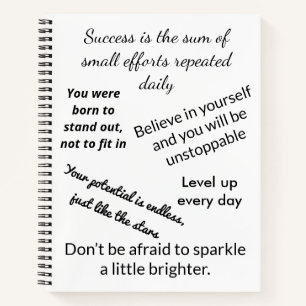 Inspirational Quotes Notebook