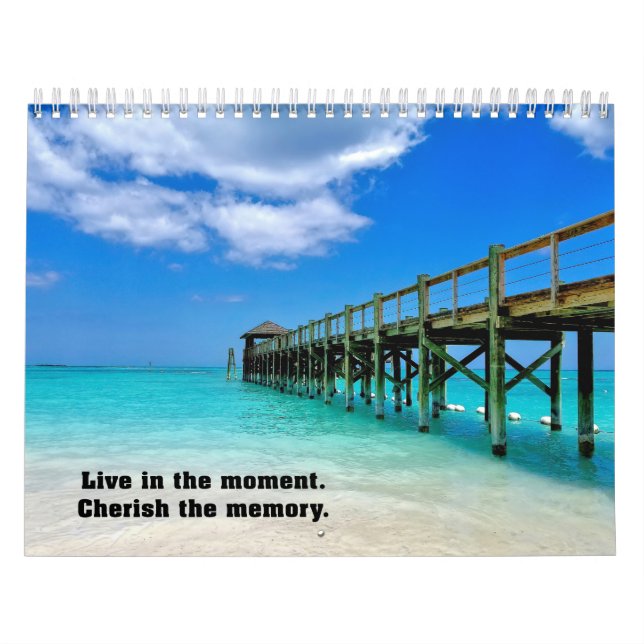 Inspirational Quotes on Photographs Calendar (Cover)