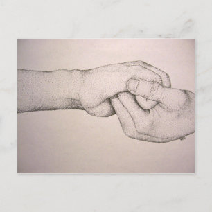 Inspirational quotes postcard