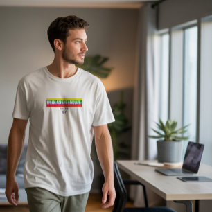 Inspirational Rainbow  Dream Achieve Graduate T-Shirt