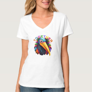 Inspirational Rainbow Positive & Inclusive T-Shirt