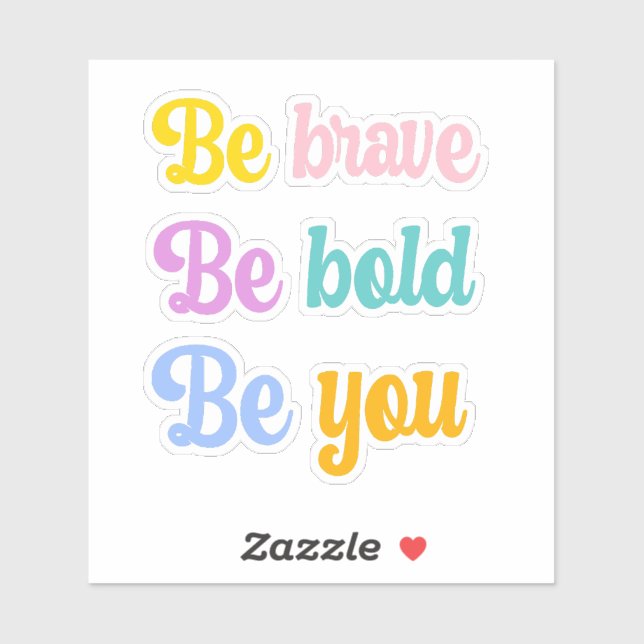 Inspirational Rainbow Script  (Sheet)