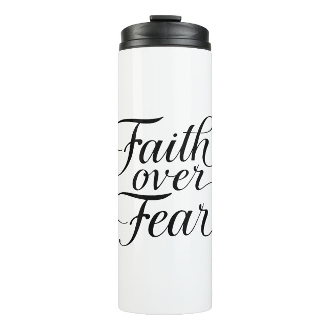 Inspirational Religious Hope Typography Thermal Tumbler (Front)