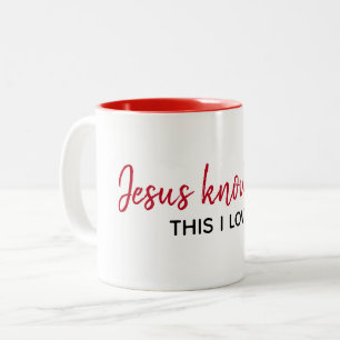 Inspirational Religious Quote On White Mug