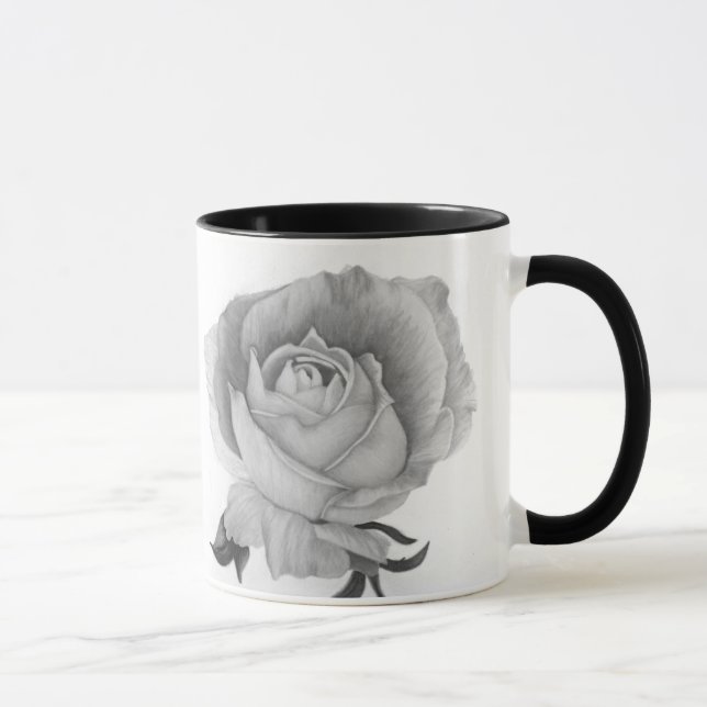 Inspirational Rose Two-Tone Mug (Right)